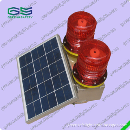 GS-LS/D Low-Intensity Double Solar Powered Aviation Obstruction Light